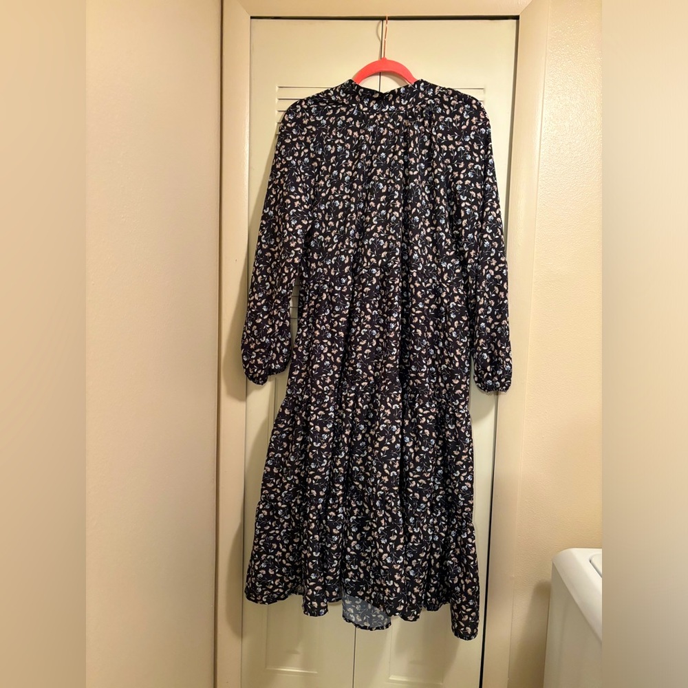 Flowered tier dress